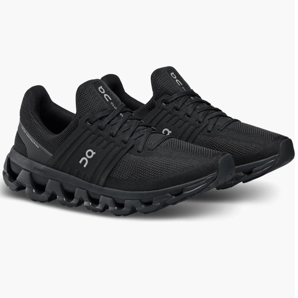 On Running Black Athletic Shoes